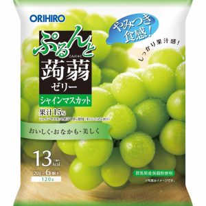 ORIHIRO Konjac Jelly Pouch Muscat 20g x 6